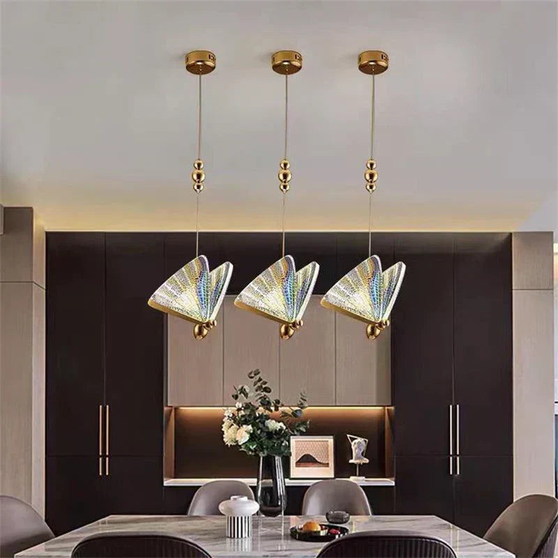 Avtoit | FlutterGlow – Artistic Butterfly-Shaped Pendant Lamp