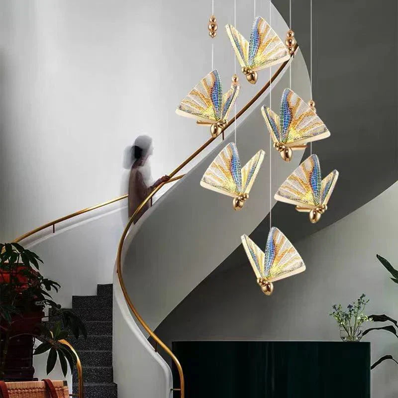 Avtoit | FlutterGlow – Artistic Butterfly-Shaped Pendant Lamp
