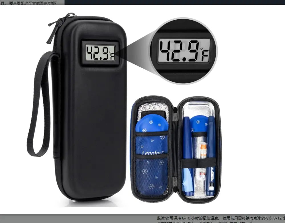 Avtoit | Insulin Travel Bag with Temperature Display