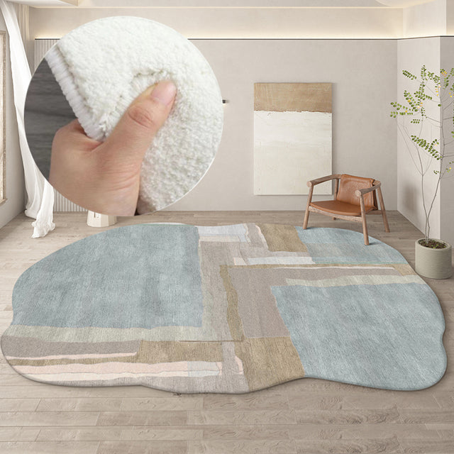 Avtoit | Irregular round rug home decoration