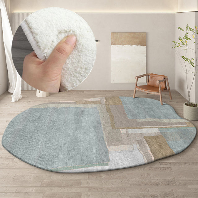 Avtoit | Irregular round rug home decoration