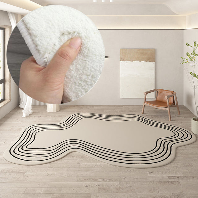 Avtoit | Irregular round rug home decoration