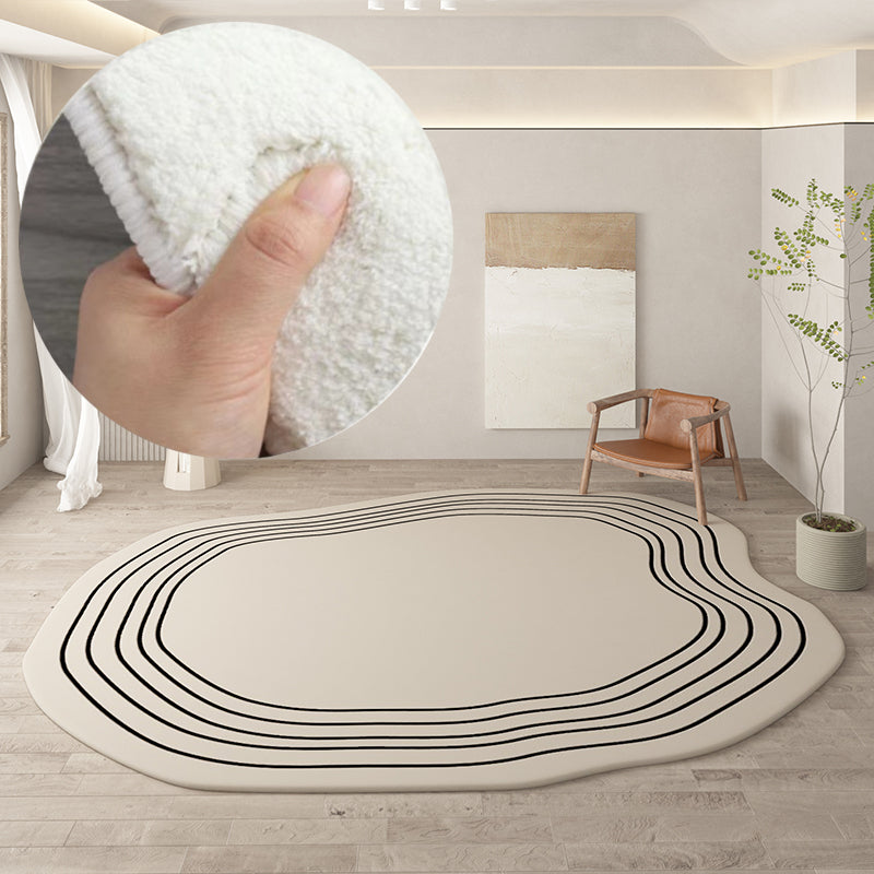 Avtoit | Irregular round rug home decoration