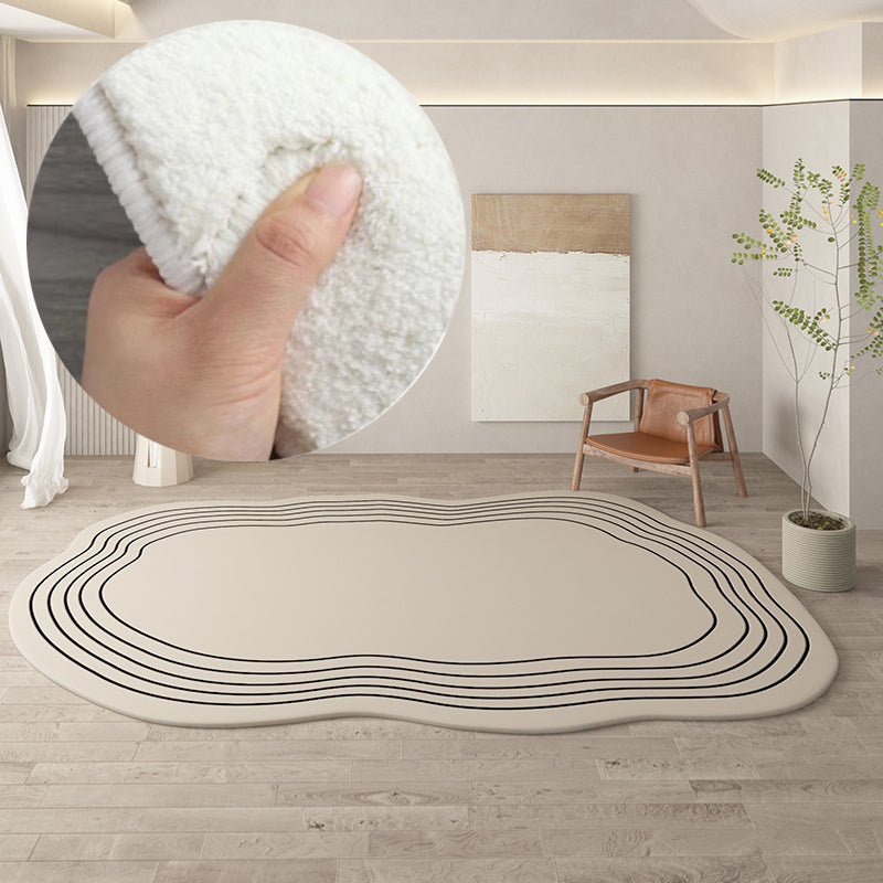Avtoit | Irregular round rug home decoration