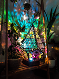 Avtoit | Glass-in-Block Style LED Table Lamp - LumiAura