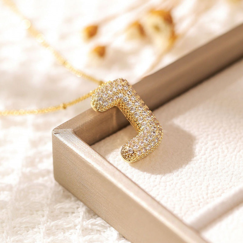 Avtoit | Alphabet-Diamond-Pendant-Necklace