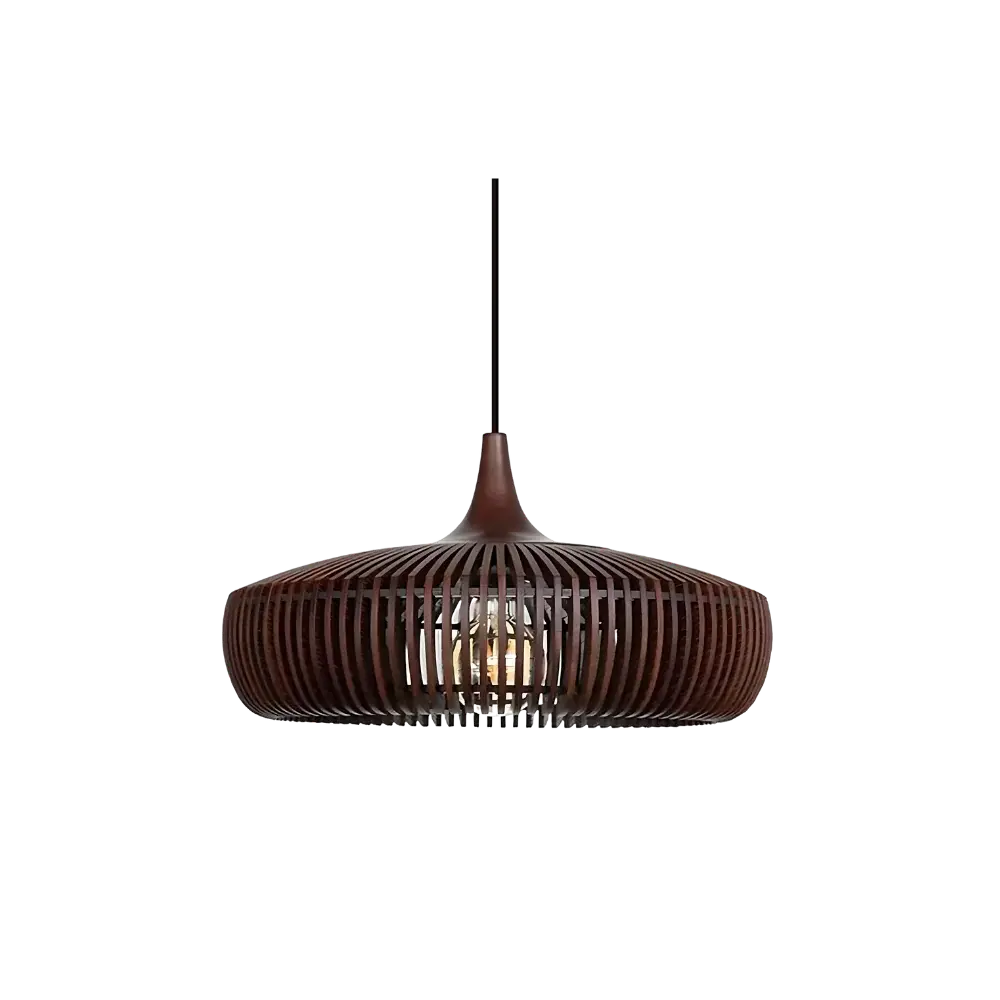 Avtoit | Japandi Pendant Lamp | Solid Wood Hanging Light for Dining Room
