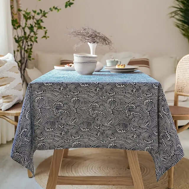 Avtoit | Japanese Style Linen Tablecloth