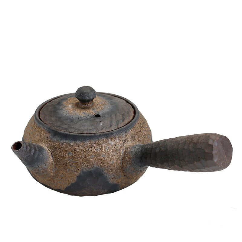 Avtoit | Japanese Ceramic Kyusu Teapot Chinese Kung Fu Teapot Drinking Utensil 200ml