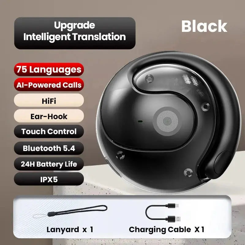 Avtoit | Wireless Bluetooth Translation Earbuds – Real-Time Language Assistance Worldwide