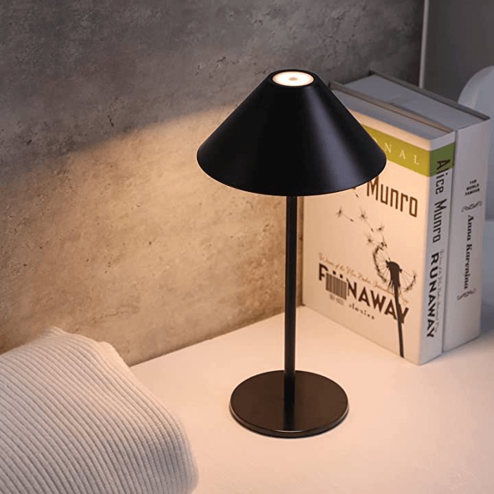 Avtoit | Wireless Table Lamp Black | Touch-Dimmable LED Table Light