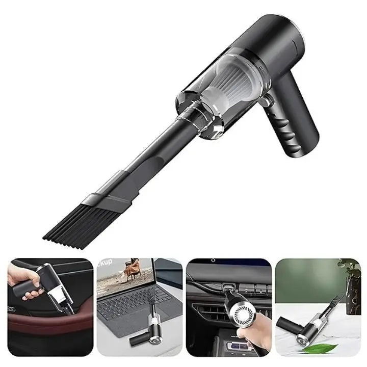 Avtoit | Wireless 3-in-1 Mini Vacuum Cleaner – Vacuuming, Blowing & Brushing in one