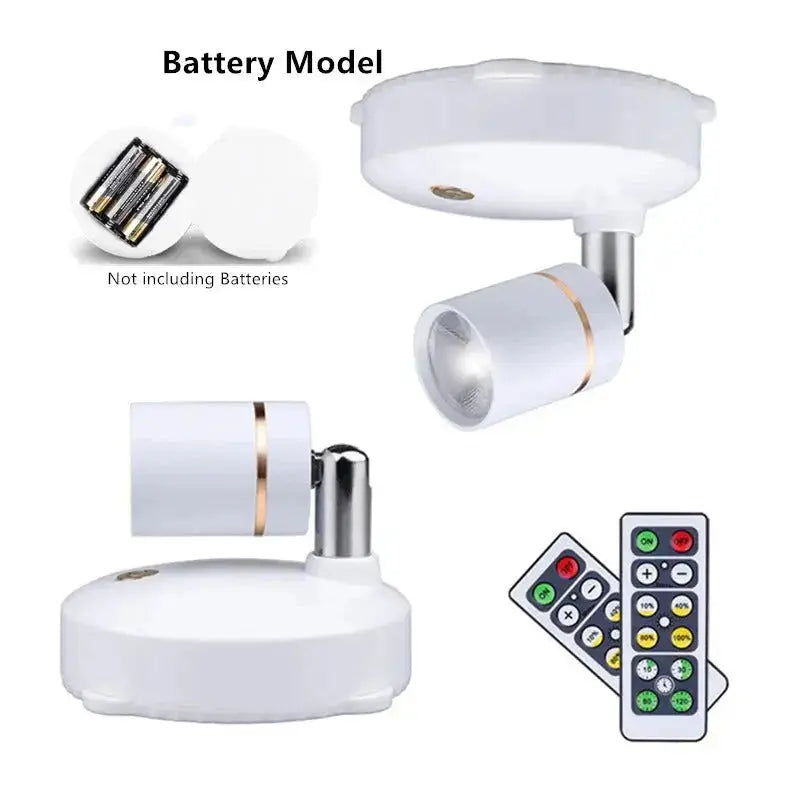 Avtoit | Wireless LED Spotlight – Flexible, Dimmable, Stylish