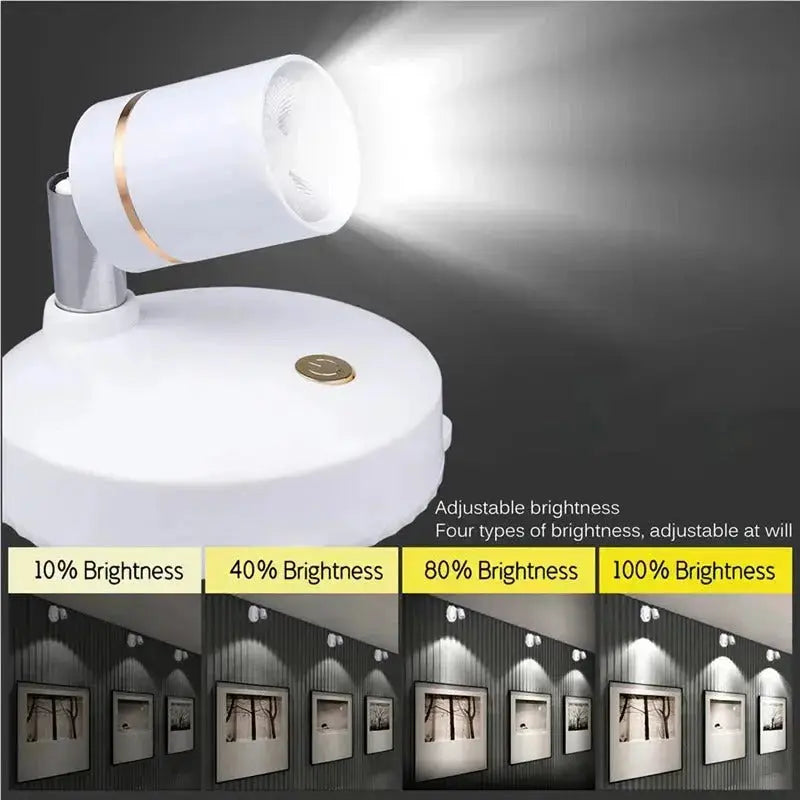 Avtoit | Wireless LED Spotlight – Flexible, Dimmable, Stylish