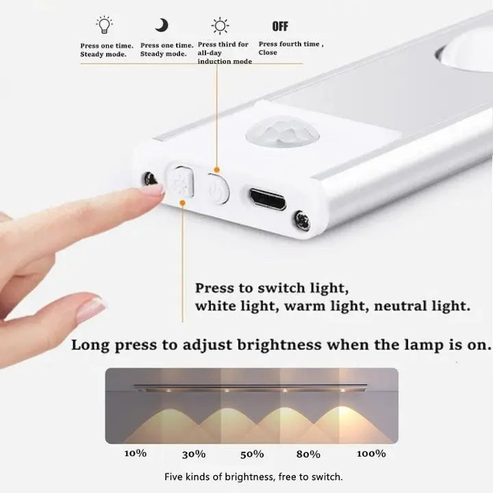 Avtoit | Wireless LED light with motion sensor – Smart & versatile