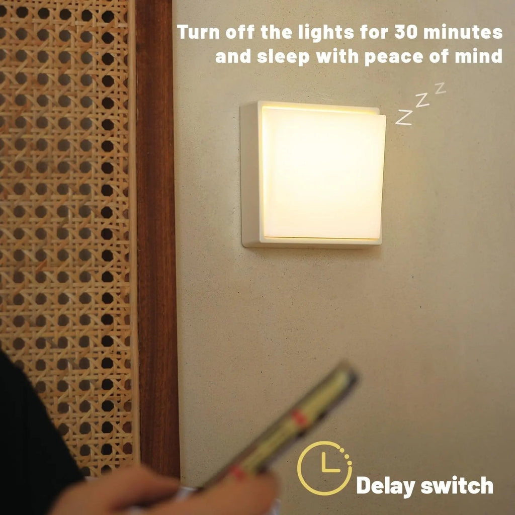 Avtoit | Wireless dimmable night light – Rechargeable with timer & magnet attachment