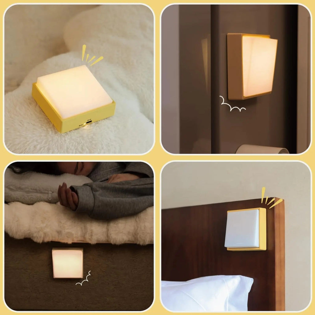 Avtoit | Wireless dimmable night light – Rechargeable with timer & magnet attachment