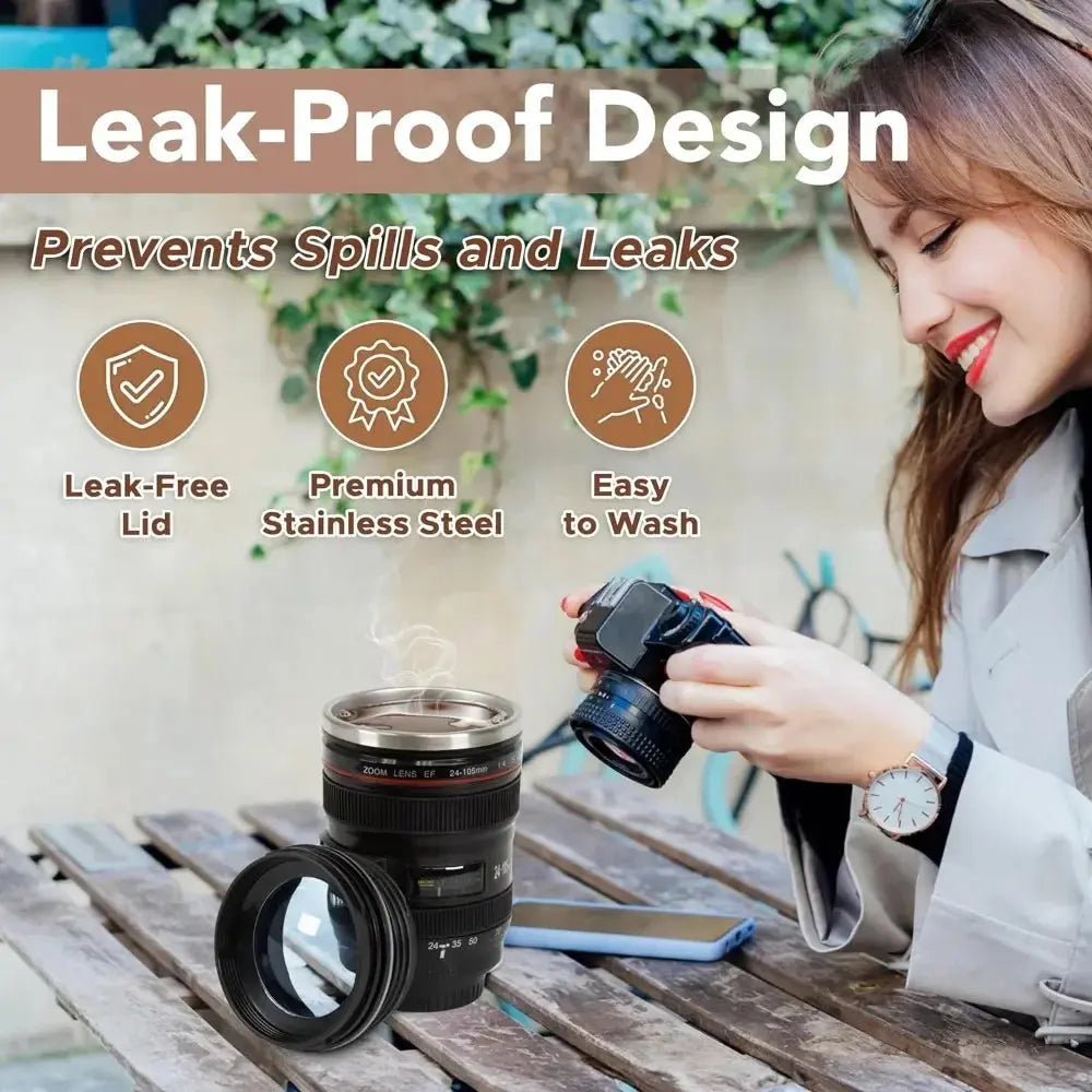 Avtoit | Camera Lens Mug – Insulating and decorative
