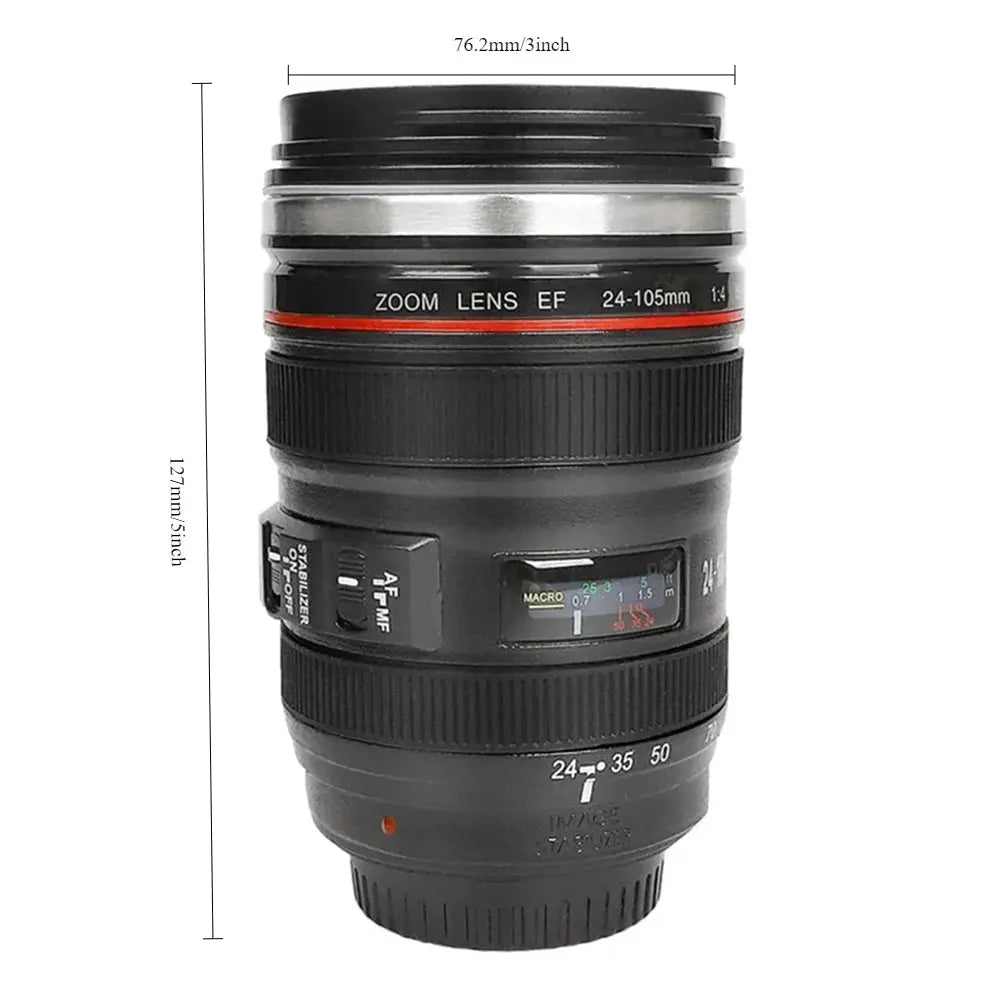 Avtoit | Camera Lens Mug – Insulating and decorative