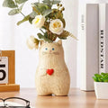 Avtoit | Cat wooden vase – Decor & gift for cat lovers