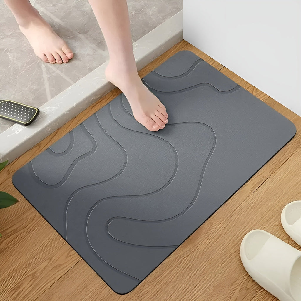 Avtoit | Diatomaceous Earth Bath Mat | Non-slip Bathroom Rug 40x60 cm