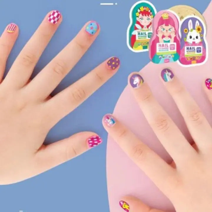 Avtoit | Kids Nail Sticker Set – Fun, Safe Nail Art