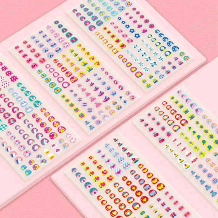 Avtoit | Kids Nail Sticker Set – Fun, Safe Nail Art