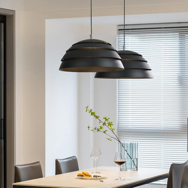Avtoit | Dome Pot | Pendant Light Gray 39 cm Iron/Aluminum