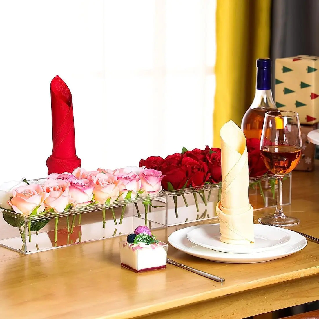 Avtoit | Clear Acrylic Flower Vase