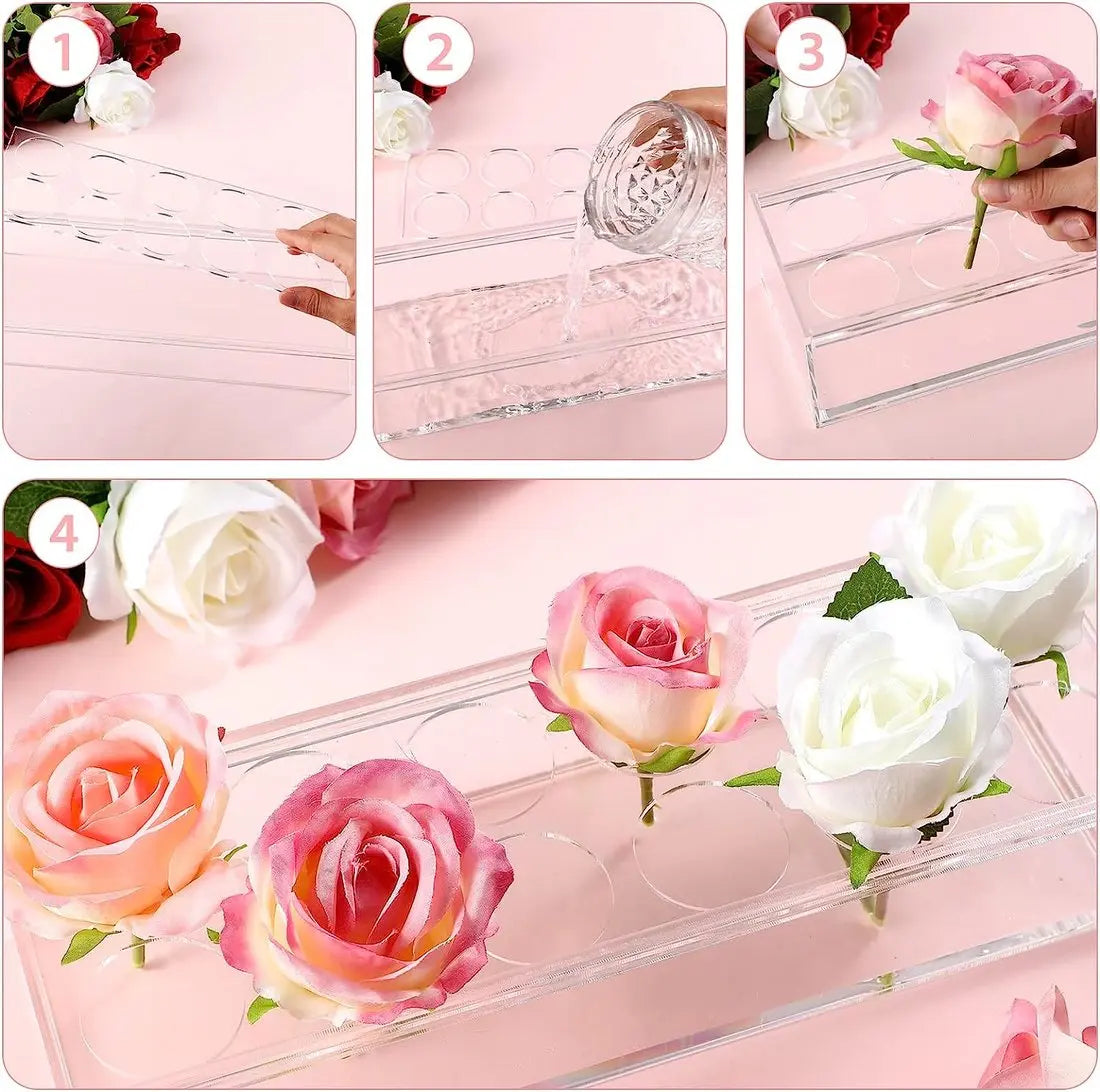 Avtoit | Clear Acrylic Flower Vase