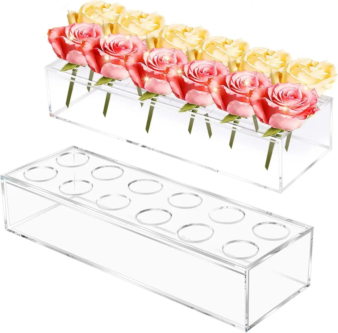 Avtoit | Clear Acrylic Flower Vase