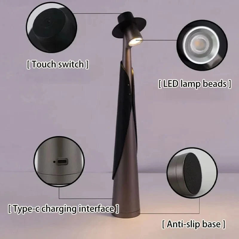 Avtoit | Classic Touch LED Desk Lamp | Rechargeable Table Lamp