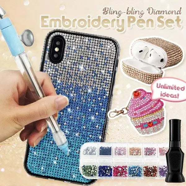Avtoit | Complete set for DIY diamond painting with pen