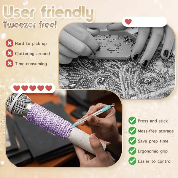 Avtoit | Complete set for DIY diamond painting with pen