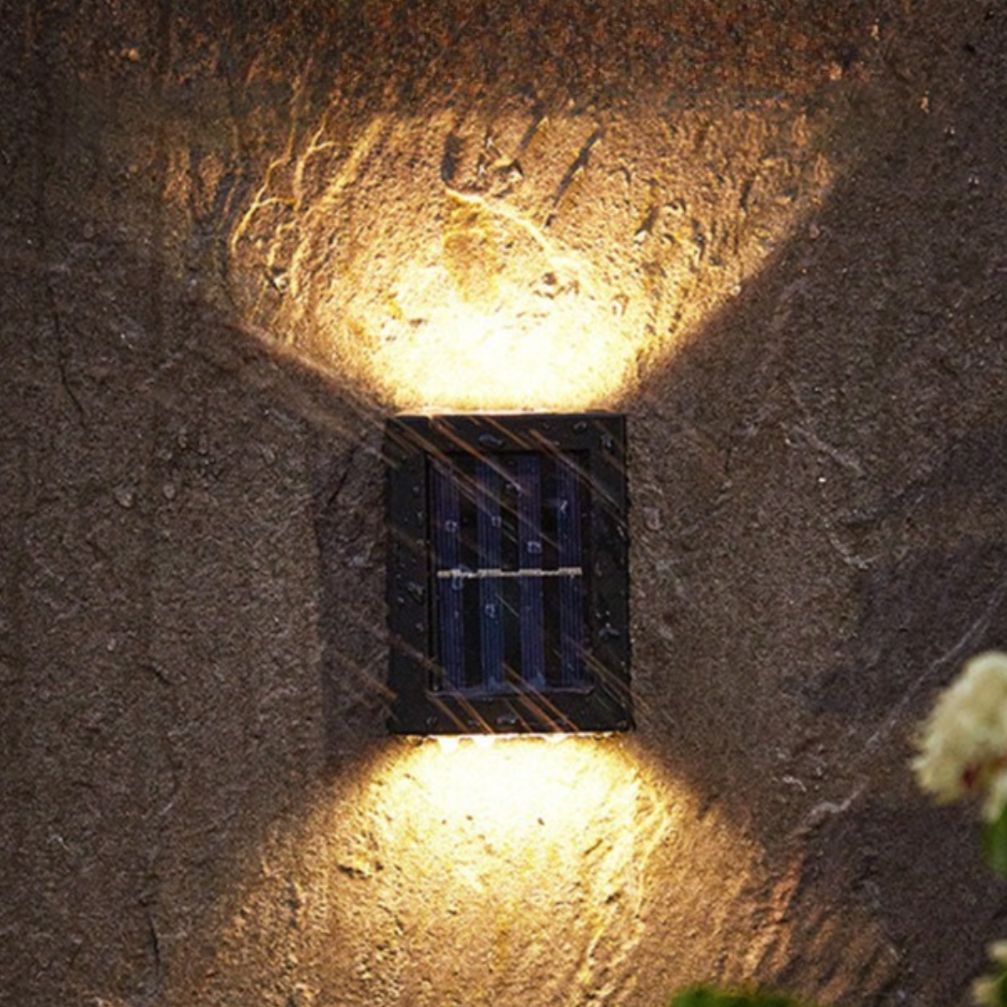 Avtoit | Wireless LED Solar Wall Lights Deluxe | Efficient and Cost-Saving Outdoor Lighting
