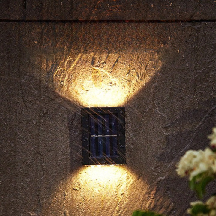 Avtoit | LED Solar Wall Light Deluxe | Wireless Outdoor Lighting
