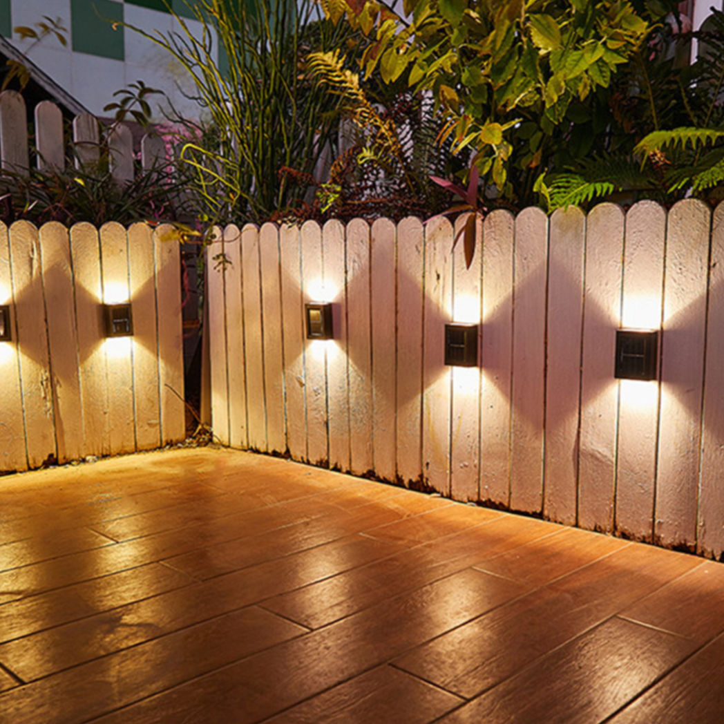 Avtoit | Wireless LED Solar Wall Lights Deluxe | Efficient and Cost-Saving Outdoor Lighting