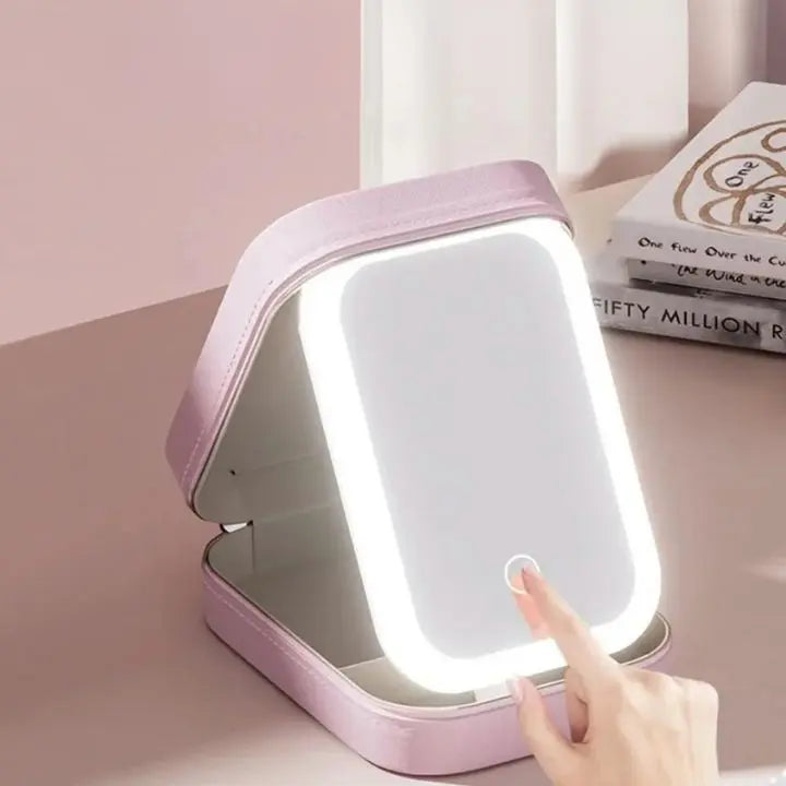 Avtoit | Cosmetic case with LED mirror – Makeup & Organize anywhere