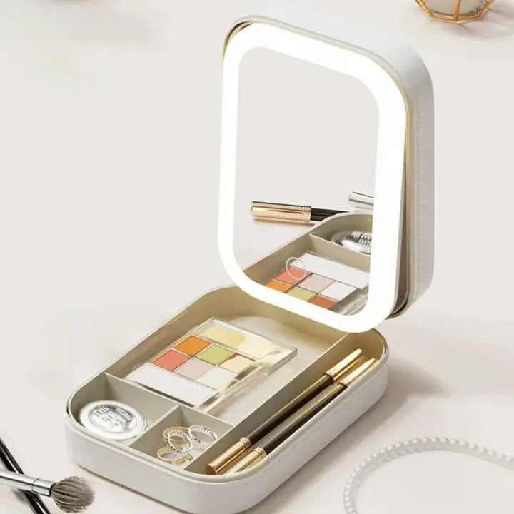 Avtoit | Cosmetic case with LED mirror – Makeup & Organize anywhere