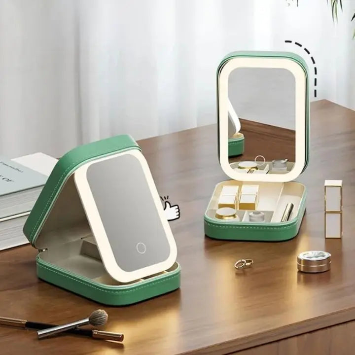 Avtoit | Cosmetic case with LED mirror – Makeup & Organize anywhere