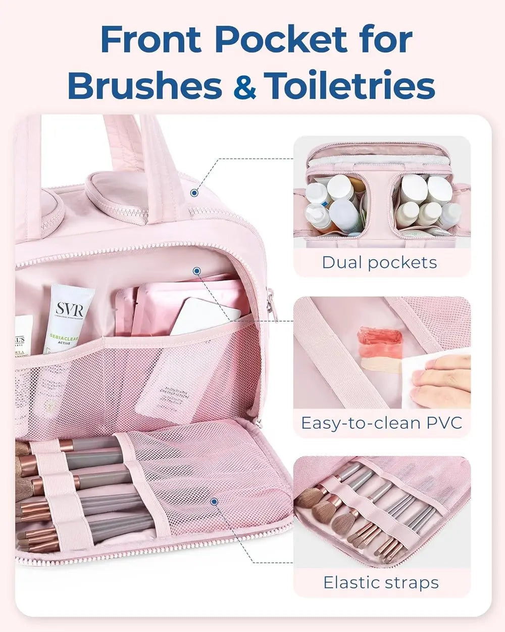 Avtoit | Cosmetic bag with large capacity