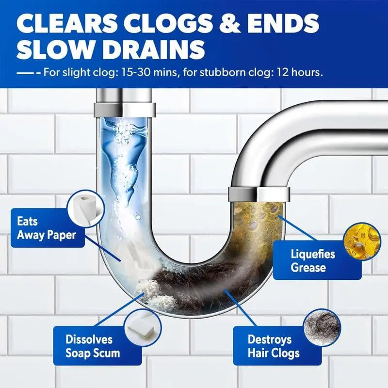 Avtoit | Powerful Drain Cleaner – Against Clogs & 99% of Germs