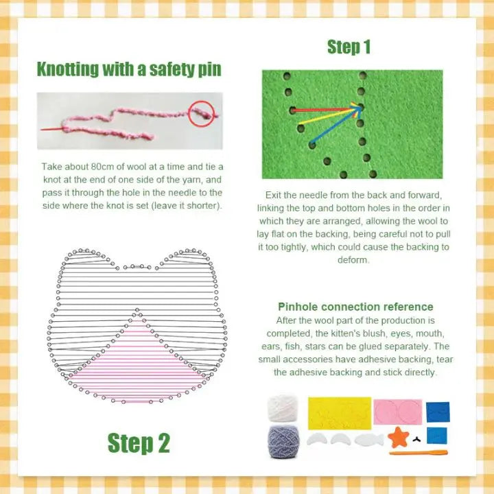 Avtoit | Creative Sewing Kit – Fun & Easy for All Ages (3 pcs)