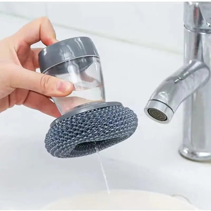 Avtoit | Kitchen cleaning brush with soap dispenser – Antibacterial and mold resistant