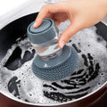 Avtoit | Kitchen cleaning brush with soap dispenser – Antibacterial and mold resistant