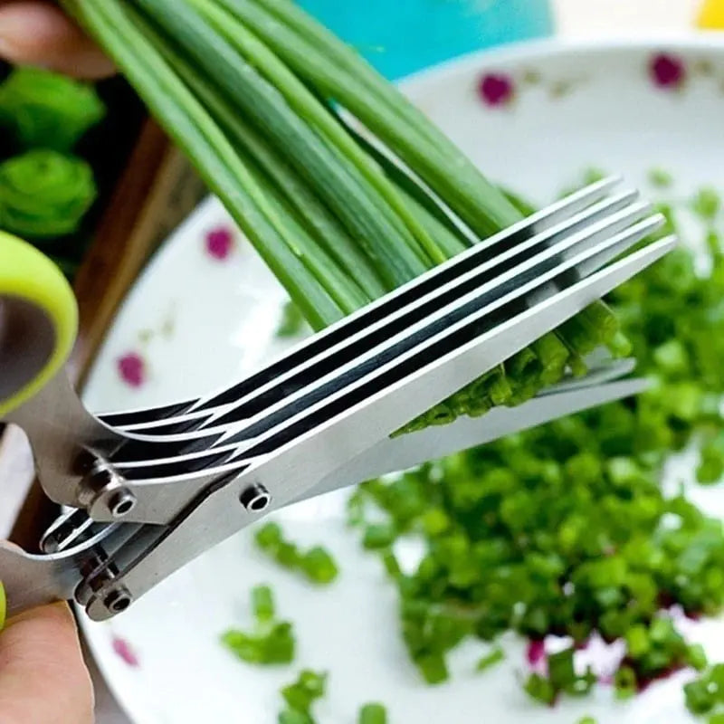 Avtoit | Kitchen scissors with 5 blades – Saves time & replaces tedious chopping
