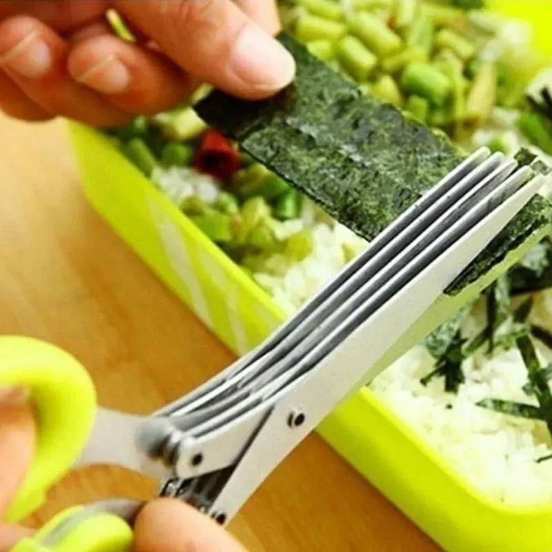 Avtoit | Kitchen scissors with 5 blades – Saves time & replaces tedious chopping
