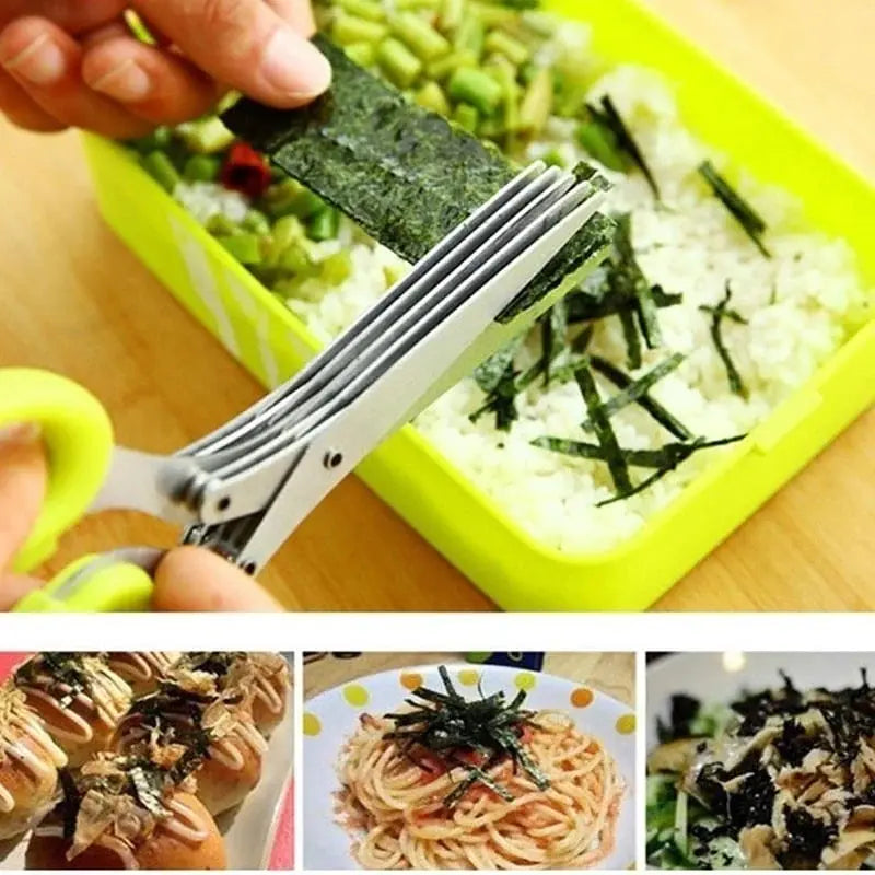 Avtoit | Kitchen scissors with 5 blades – Saves time & replaces tedious chopping