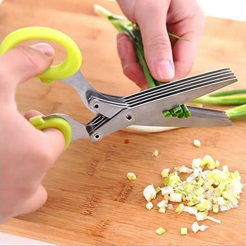 Avtoit | Kitchen scissors with 5 blades – Saves time & replaces tedious chopping