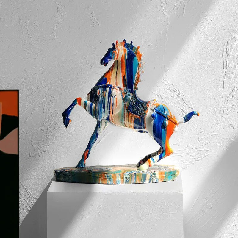 Avtoit | Art Colorful Bull Sculpture